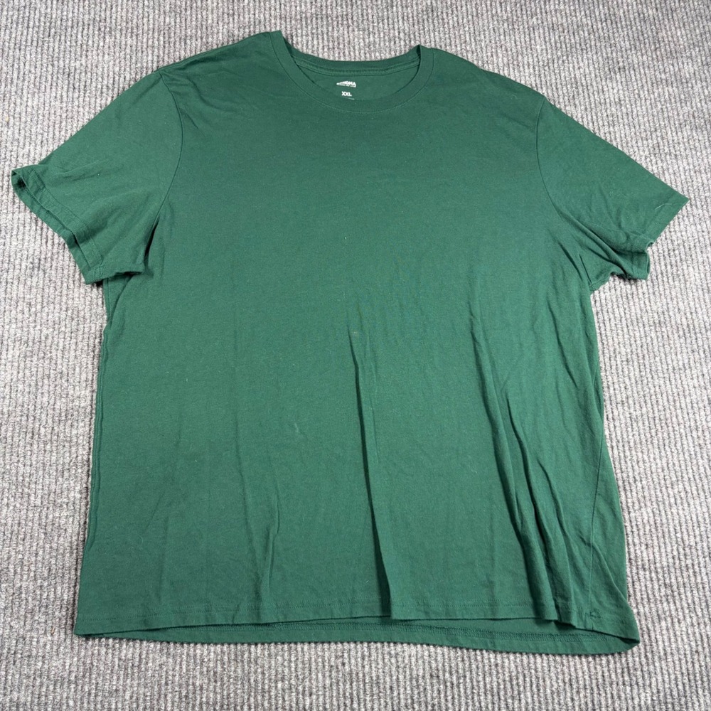 Sonoma Goods For Life Shirt Mens XXL T-Green Short Sleeve Cotton Blend Crew Neck